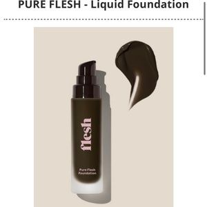Flesh Beauty By Revlon, Pure Flesh Liquid Foundation, 40 Espresso, Cool Violet